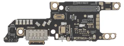 Zdjęcie produktu dla Clappio, port ładowania dla Honor Magic 4 Pro, czarny