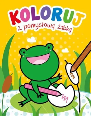 Produktbild von Koloruj z pomysłową żabką - praca zbiorowa