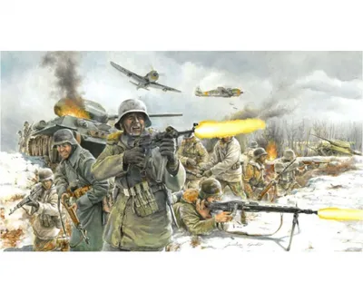 Immagine prodotto di Italeri 1:72 Fig. set Deut. Fanteria (Inverno)