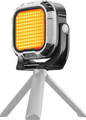 Obrázek produktu pro MARTVSEN R7 PRO 28 W magnetické LED video světlo, přenosné výplňové světlo, multifunkční kamerové světlo s červenou výstražnou rukojetí a 1/4" otvorem pro šroub, CRI¡Ý95, 2700 KšC6500 K, stmívatelné, integrovaná 5400 mAh dobíjecí baterie s adaptérem pro montáž na studenou patku pro fotografie a videozáznamy