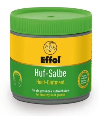 Obrázek produktu pro Effol mast na kopyta zelená 500 ml podporuje růst kopyt s vazelínou a vavřínovým olejem proti lámavosti kopyt