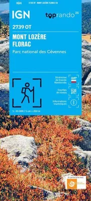 Zdjęcie produktu dla 2739OT Mont Lozère – Florac – Park Narodowy Cewenów