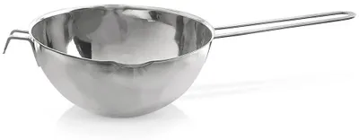 Image de Récipient pour faire fondre le chocolat et la cire - Bol pour chocolat et cire - Acier - 1,2 litre