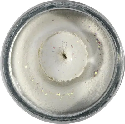 Produktbild von Berkley PowerBait® Sinking Glitter Trout Dough (White Glitter)