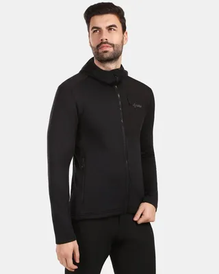 Produktbild von Herren-Fleece-Sweatshirt Kilpi SEVELEN-M, SCHWARZ, Größe XL