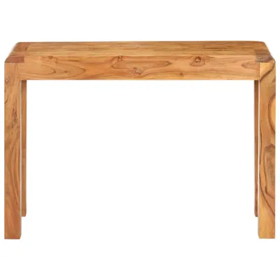 Zdjęcie produktu dla vidaXL Konsola 110x40x76 cm z litego drewna z wykończeniem w kolorze miodowym