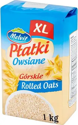 PŁATKI OWSIANE GÓRSKIE XXL 1KG MELVIT