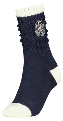 Produktbild von Tommy Hilfiger 1-Pack Crest Embroidery Socks, Navy, Erwachsener, Weiblich, UK6-9, 1 Stück(e), Baumwolle, Elasthan, Nylon