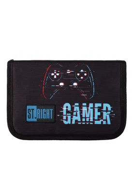 Zdjęcie produktu dla Piórnik dwuklapkowy bez wyposażenia PC3 Blue Gamer Majewski