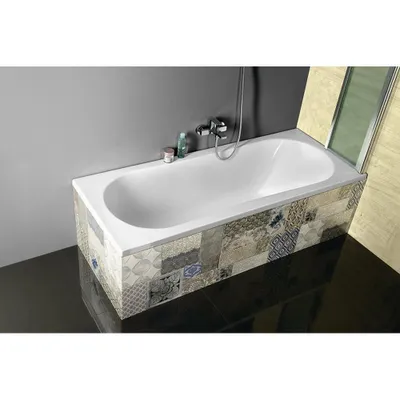 Produktbild von JIZERA Badewanne 180 x 80 x 39 cm ohne Füße, weiß