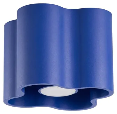 Productafbeelding van Plafondlamp OVIO 1 ultramarijn GU10 1xGU10 10W aluminium 10x12x12cm Sollux Lighting