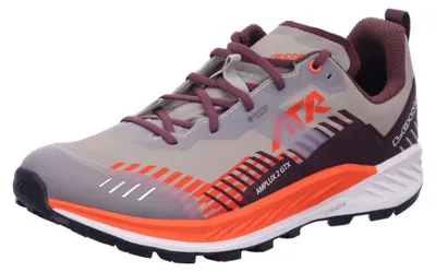 Productafbeelding van Lowa heren trailrunningschoenen, model Amplux 2 GTX, kleur Bordeaux/Flame