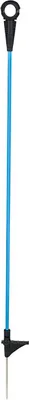 Productafbeelding van AKO Ovaal fiberglazen paal Premium, blauw, 110 cm, met metalen punt, 10 stuks