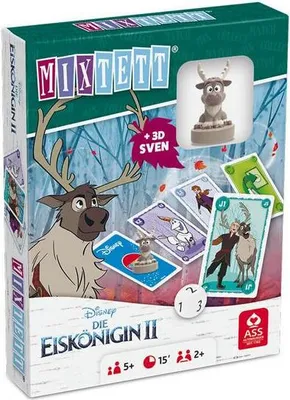 Obrázok produktu pre ASS ALTENBURGER 10030421-0001 ASS ALTENBURGER Mixtett - Disney Die Eiskönigin 2 Sven Kartenspiel