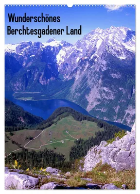 Produktbild von Wunderschönes Berchtesgadener Land (Wandkalender 2027 DIN A2 hoch), CALVENDO Monatskalender