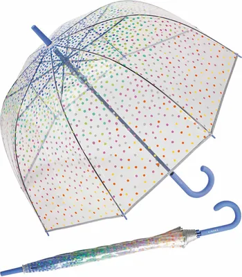 Produktbild von ESPRIT Glockenschirm mit Automatik transparent - Candy Pearls