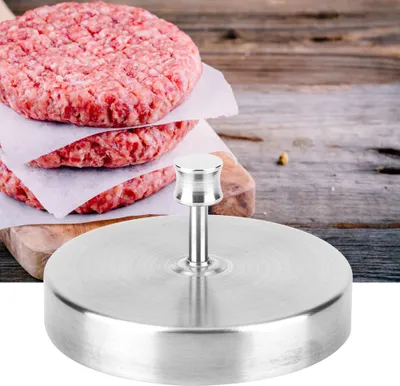 Zdjęcie produktu dla Prasa do hamburgerów ze stali nierdzewnej Narzędzie kuchenne do domu