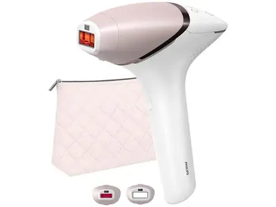 Produktbild von Philips Lumea IPL 9900 Series BRI950/02 IPL Haarentfernungsgerät mit SenseIQ, Lichtimpulstechnologie (IPL), Pink, Weiß, 2,5 min, 2 min, 1,5 min, 4,1 cm²