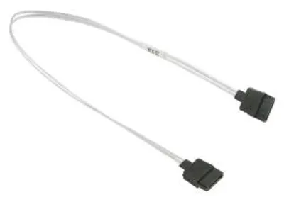 Produktbild von Supermicro CBL-0483L, 0,29 m, SATA I, Männlich/Männlich, Schwarz, Weiß, Gerade, Gerade