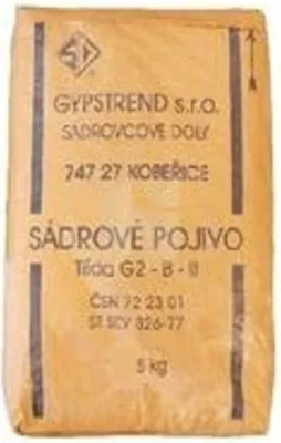 Obrázok produktu pre stavebniny Stavební sádra šedá 5 kg