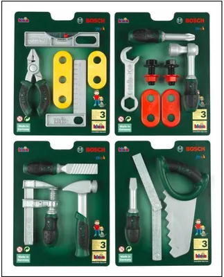 Produktbild von Theo Klein 8007 BOSCH Werkzeugkarte