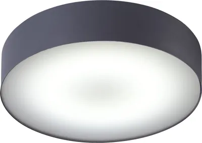Obrázok produktu pre Kruhový LED stropný svietidlo ARENA grafitovo-biele 18 W, neutrálna biela 1600 lm, plast, rozmery: 9 x 40,5 x 40,5 cm, IP20, Nowodvorski Lighting