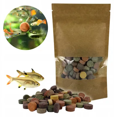 Produktbild von Fischfutter Aquarium, MIX-TABLET Hafttabletten Mix 1 kg
