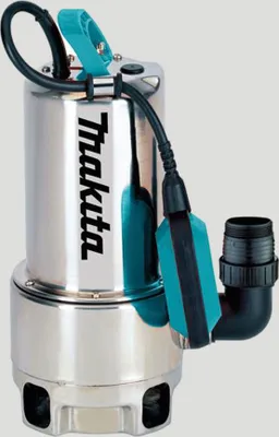 Produktbild von Makita PF1110, Schwarz, Blau, Chrom, 15000 l/h, 5 m, 5 cm, 3,5 cm, 10 m