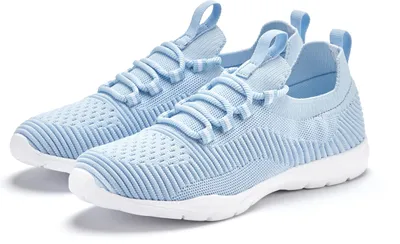 Produktbild von VIVANCE Sneaker Freizeitschuh, Halbschuh, Turnschuhe, Slip-On-Sneaker, hellblau Größe 38