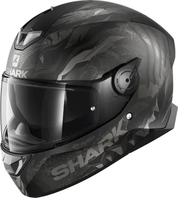 Produktbild von Shark SKWAL 2 Iker Lecuona Helm, schwarz/anthrazit/silber, XS (53/54)