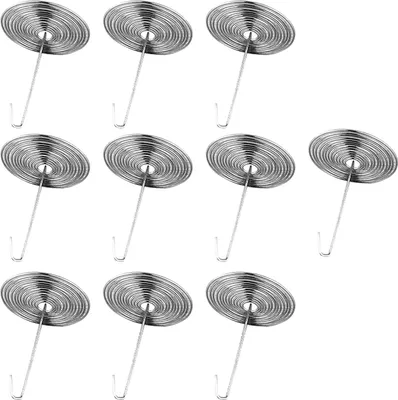 Produktbild von 10pcs Teekannenfilter Langlebiger Ersatzküchenwerkzeug Anti-Rust-Teekannenfeder-Federsieb für Zuhause-Größen:L