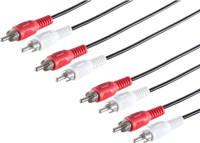 Produktbild von 4 Cinchstecker/ 4 Cinchstecker, 1,5m