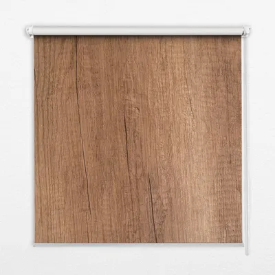Produktbild von Innenrollo - Fensterrollo - Rollo - 100x100 cm - Rollo ohne Bohren - Sichtschutzrollo - Verdunkelungsrollo - Thermorollo - Seitenzugrollo - Wohnraumrollo - Holz