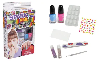 Produktbild von Nagelset – Glitzer mit Süßigkeiten