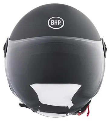 Produktbild von BHR 832 MINIMAL, Demi-Jet Helm ECE 22.06, Leicht & kompakt, ideal für die Stadt und unter der Sitzbank, Schwarz, XXL