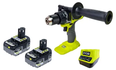 Produktbild von RYOBI RPD18BL2-0 Akku Schlagbohrschrauber 18 V 95 Nm Brushless + 2x Akku 5,0 Ah + Ladegerät