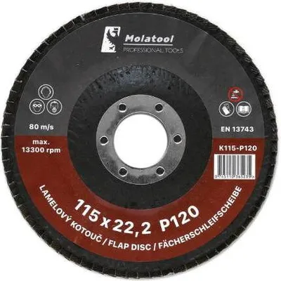 Image de Meule Molatool Korund, Ø 115 mm, P120