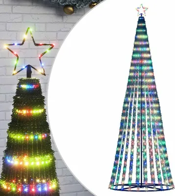 Obrázek produktu pro vidaXL LED vánoční stromek 475 LED Vícebarevný 247 cm