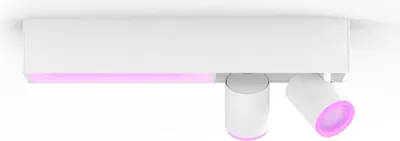 Produktbild von Philips Hue White&Col. Amb. Centris Spot 2flg schwarz 1540lm
