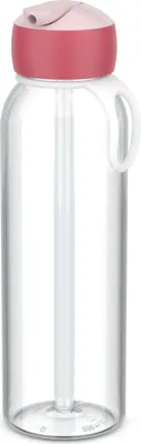 Produktbild von Mepal - Wasserflasche Flip-Up Campus - Auslaufsichere Trinkflasche für Schule & Unterwegs - Transparente Trinkbecher - BPA-frei & Spülmaschinenfest - 500 ml - Cool pink