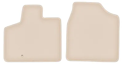 Immagine prodotto di Tappetini anteriori in moquette per Chrysler Voyager V 2008-2016 (monovolume) – 2 pezzi, beige, su misura – Wielganizator FORTUNA
