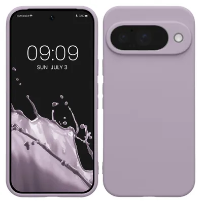 Produktbild von kwmobile Handyhülle für Google Pixel 10 Hülle - weiches Handy Silikon Case - Schutzhülle Cover - Lavendel