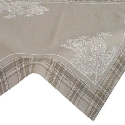 Zdjęcie produktu dla Eurofirany Obrus świąteczny beżowy 90 cm x 90 cm dekoracja