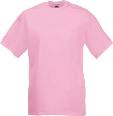 Produktbild von Fruit Of The Loom Herren Kurzarm T-Shirt BC330 (M) (Hellrosa)
