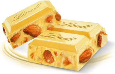 Produktbild von LINDT Goldtafel Swiss White Chocolate mit Mandel 300 g