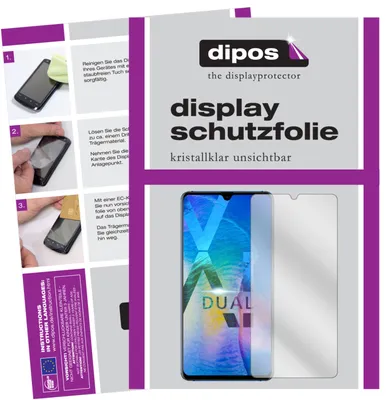 Produktbild von 2x Schutzfolie für Huawei Mate 20 X klar Displayschutzfolie Folie Display Schutz