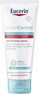Immagine prodotto di Eucerin AtopiControl Crema per il Trattamento Acuto riduce il prurito e lenisce gli arrossamenti e le irritazioni cutanee, 100 ml crema
