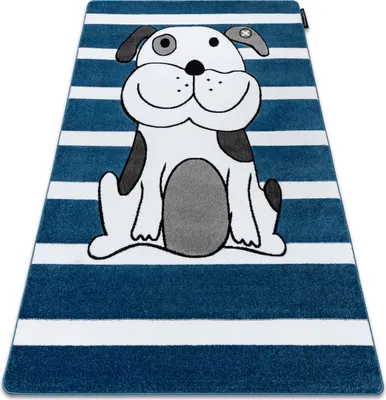 Produktbild von Kinderteppich PETIT HÜNDCHEN blau Blau 200x290 cm