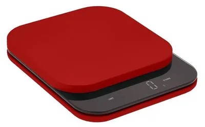 Immagine prodotto di Rosti Küchenwaage Mensura, Grammwaage, ABS-Kunststoff, Rot, bis 10 kg, 25678