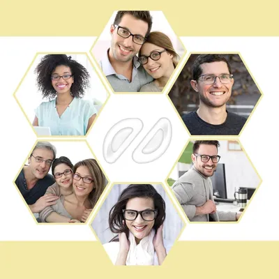 Produktbild von Selbstklebende Nasenpads für Brillen - 5 Paar rutschfeste Silikon-Ersatz-Nasenpads - weiche Nasengriffe für Brille und Sonnenbrille